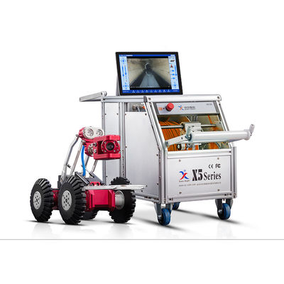 qualité  Vandal Proof Robotic CCTV Rainfall Inspection Camera with 300m Electrical Cable Reel usine